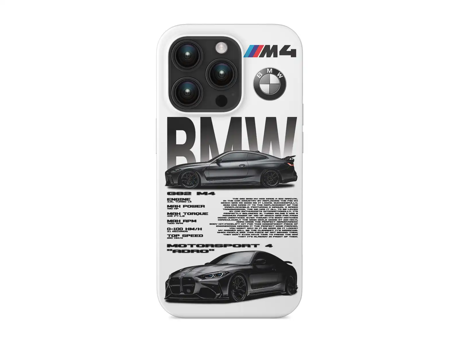 Funda para iPhone BMW Sensación de Lujo Premium